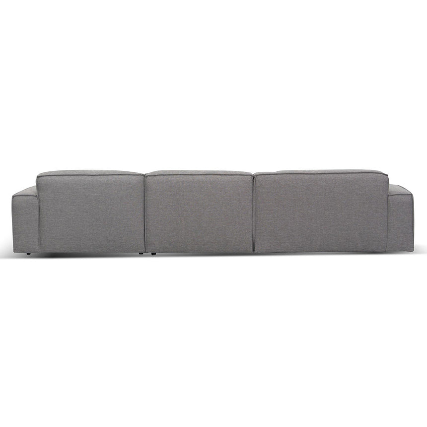 CLC8328-KSO Left Chaise Sofa - Graphite Grey