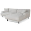 CLC8708-CA Right Chaise Sofa - Clay Grey