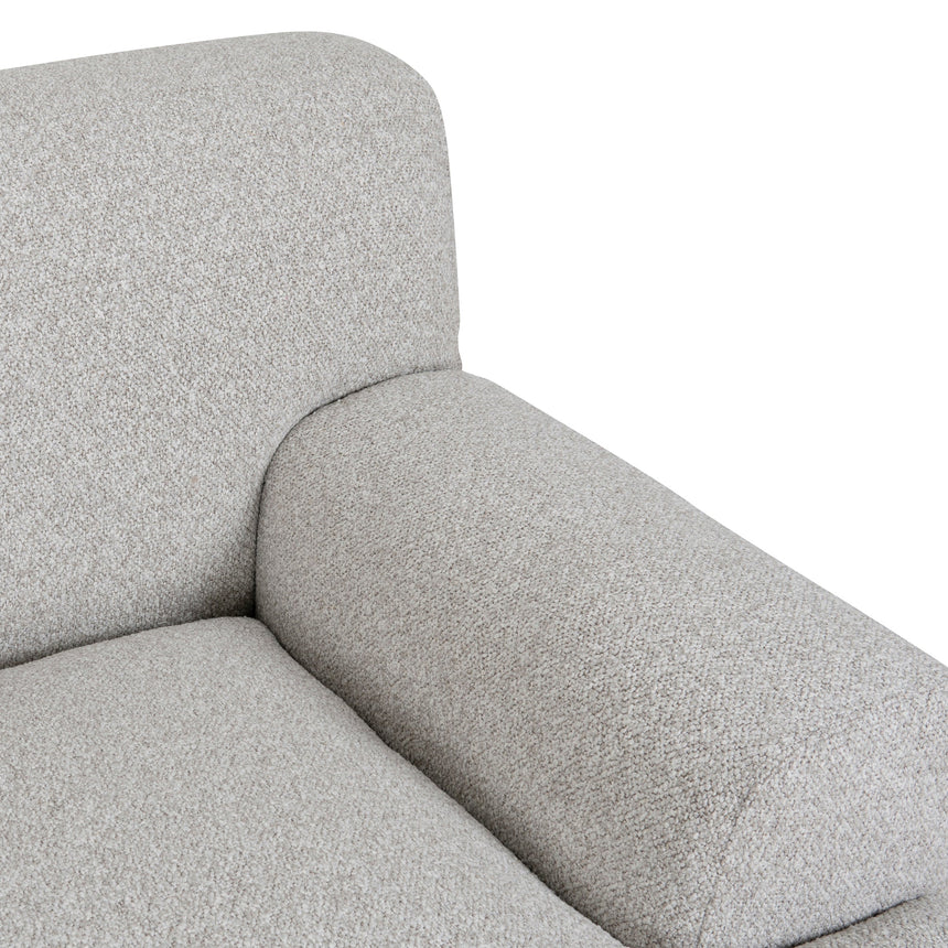 CLC8709-CA Left Chaise Sofa - Clay Grey