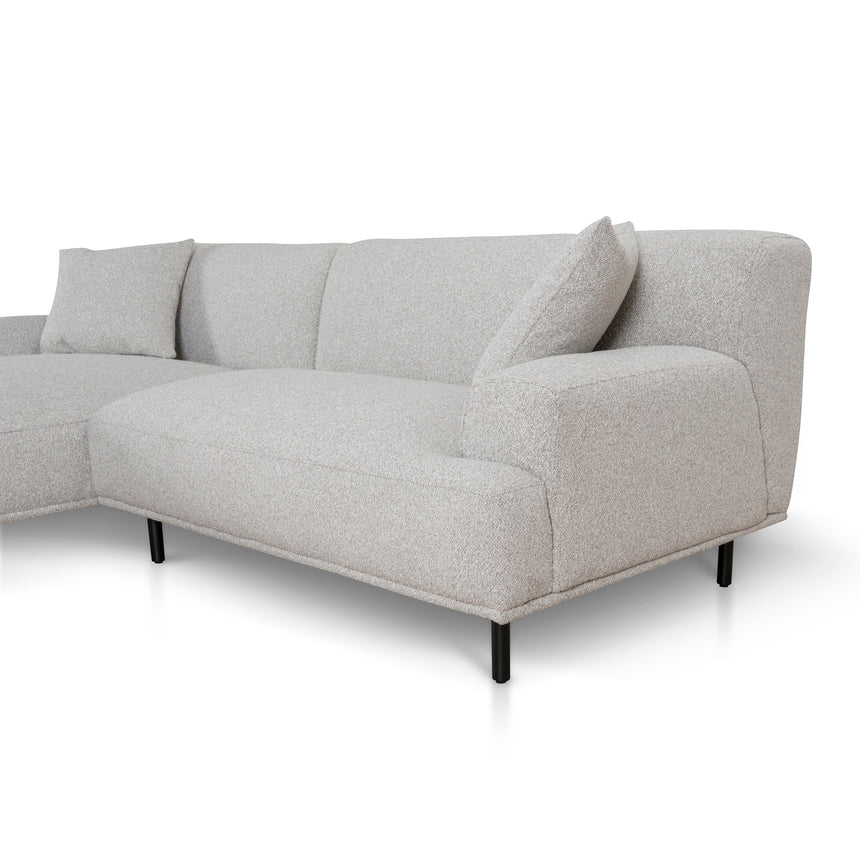 CLC8709-CA Left Chaise Sofa - Clay Grey