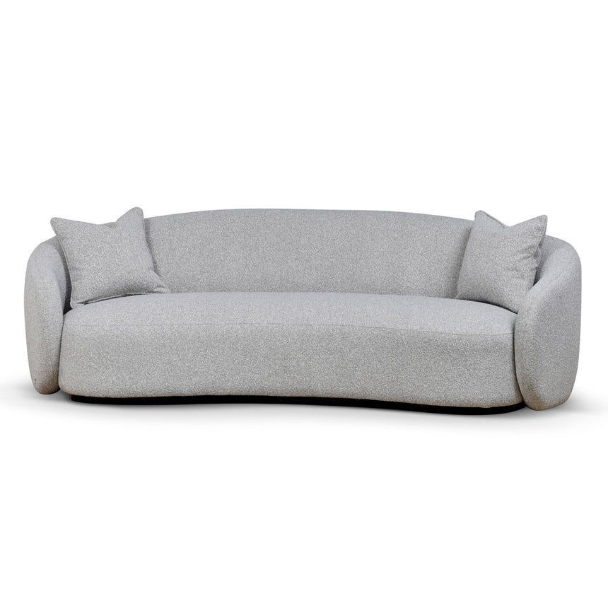 CLC8778-CA 3 Seater Fabric Sofa - Clay Grey