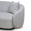 CLC8778-CA 3 Seater Fabric Sofa - Clay Grey