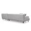 CLC8838-CA 3 Seater Right Chaise Fabric Sofa - Sterling Sand