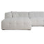 CLC8840-CA 4 Seater Left Chaise Sofa - Pearl Boucle