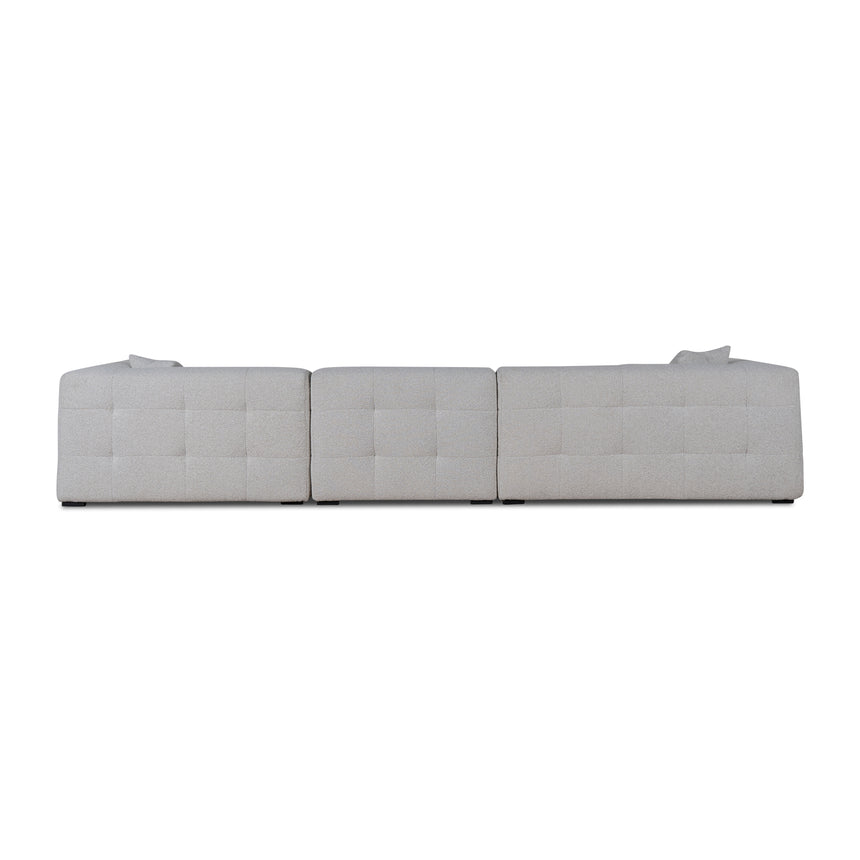 CLC8841-CA 4 Seater Right Chaise Sofa - Pearl Boucle