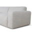 CLC8861-KSO 4 Seater Fabric Sofa - Fog Grey