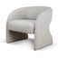 CLC8864-KSO Fabric Armchair - Fog Grey