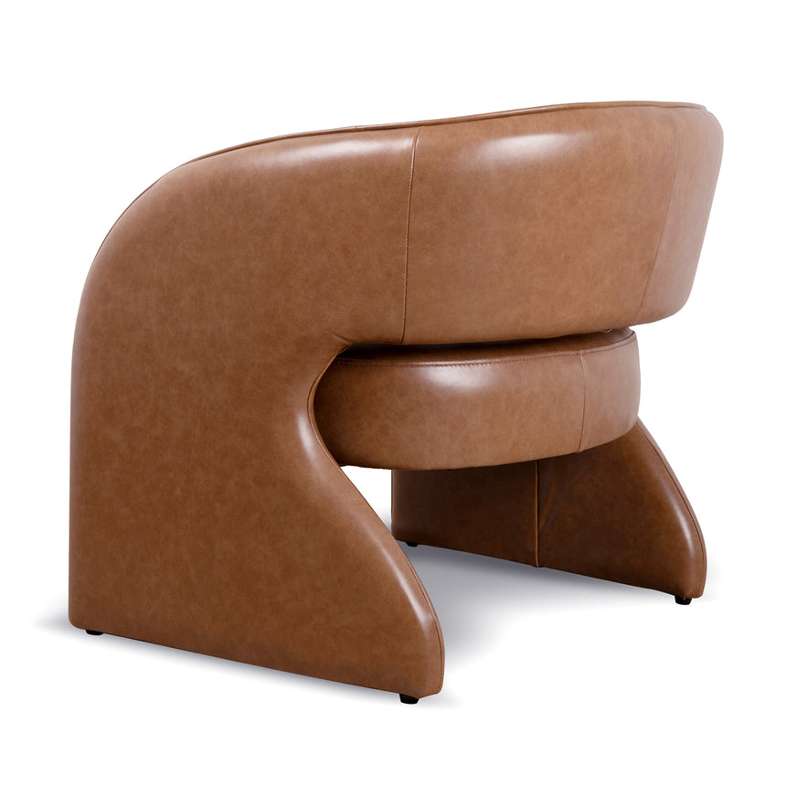 CLC8865-KSO Armchair - Caramel Brown Leather