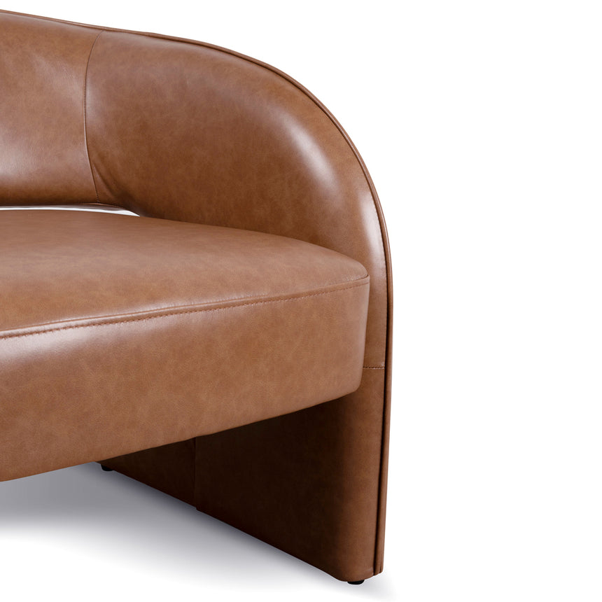 CLC8865-KSO Armchair - Caramel Brown Leather