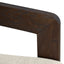 CLC8895-NI Walnut Armchair - Linen