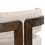 CLC8895-NI Walnut Armchair - Linen