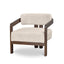 CLC8895-NI Walnut Armchair - Linen