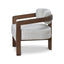 CLC8895-NI Walnut Armchair - Linen