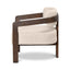 CLC8895-NI Walnut Armchair - Linen