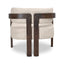 CLC8895-NI Walnut Armchair - Linen