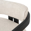 CLC8896-NI Black Armchair - Linen