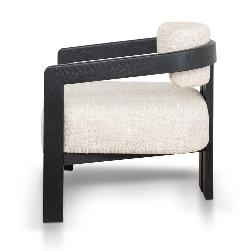 CLC8896-NI Black Armchair - Linen