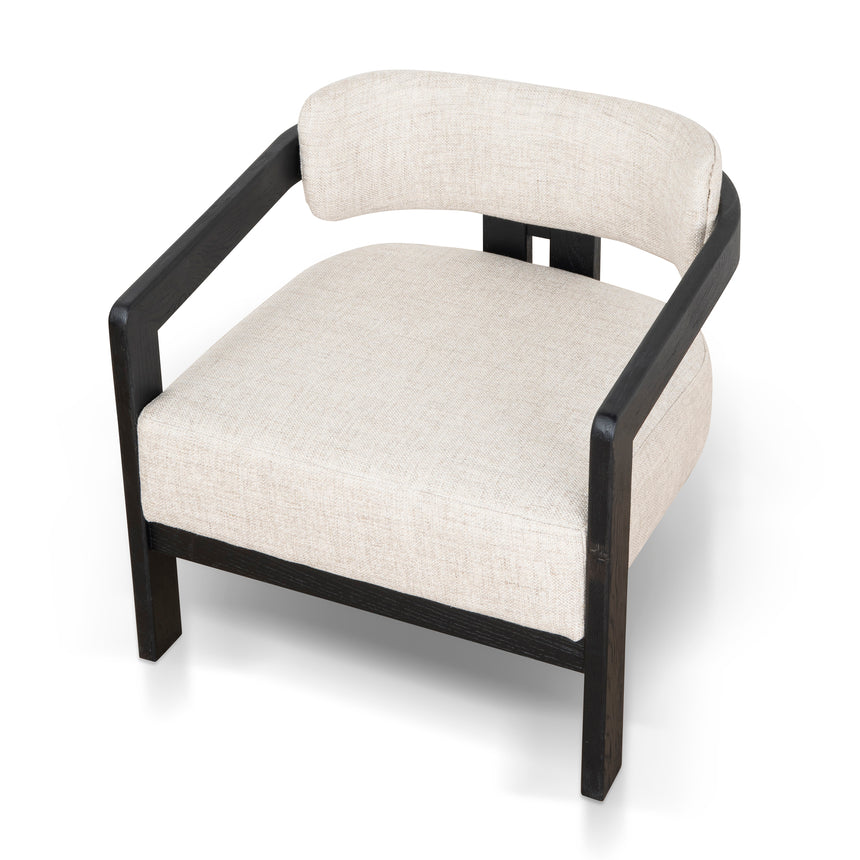 CLC8896-NI Black Armchair - Linen