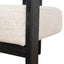 CLC8896-NI Black Armchair - Linen