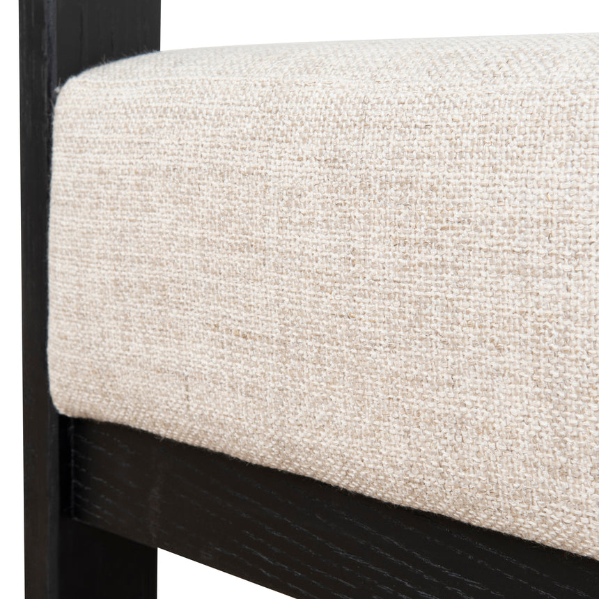 CLC8896-NI Black Armchair - Linen