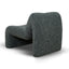 CLC8917-CA Fabric Lounge Chair - Green Boucle