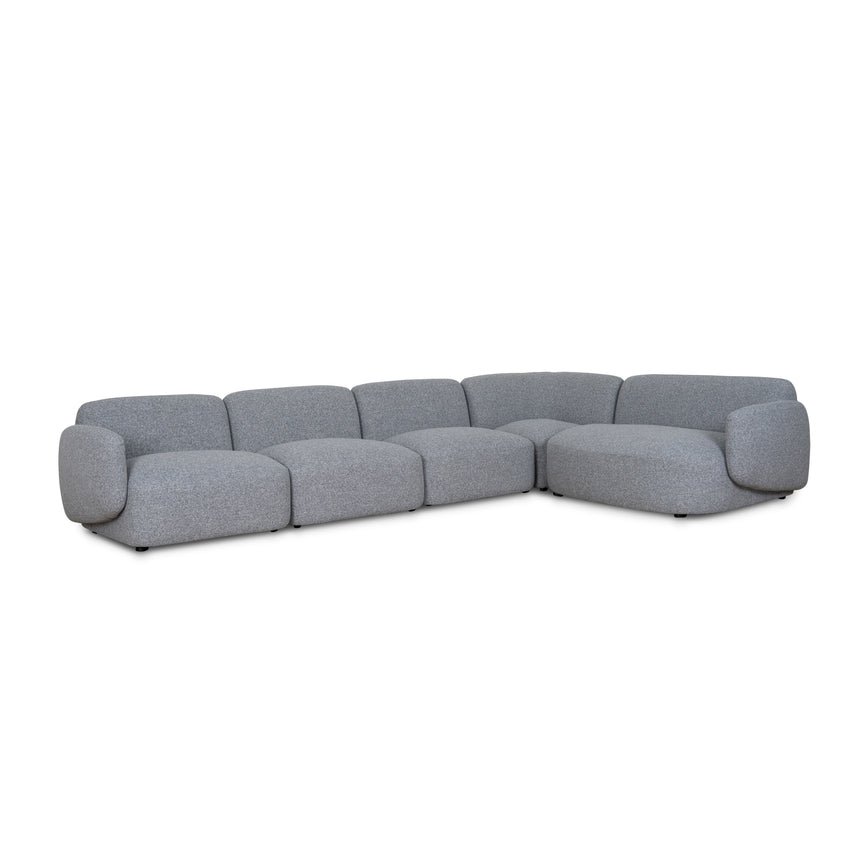 CLC8881-KSO Right Chaise Modular Sofa - Cloud Grey