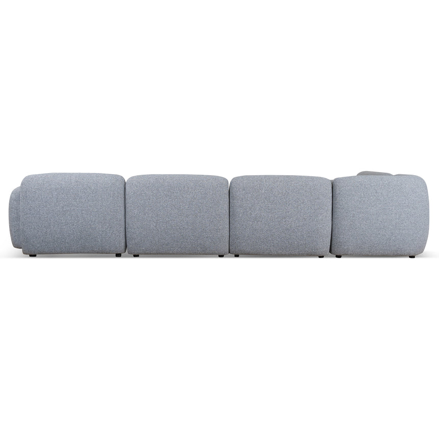 CLC8966-KSO Left Chaise Modular Sofa - Glacier Grey