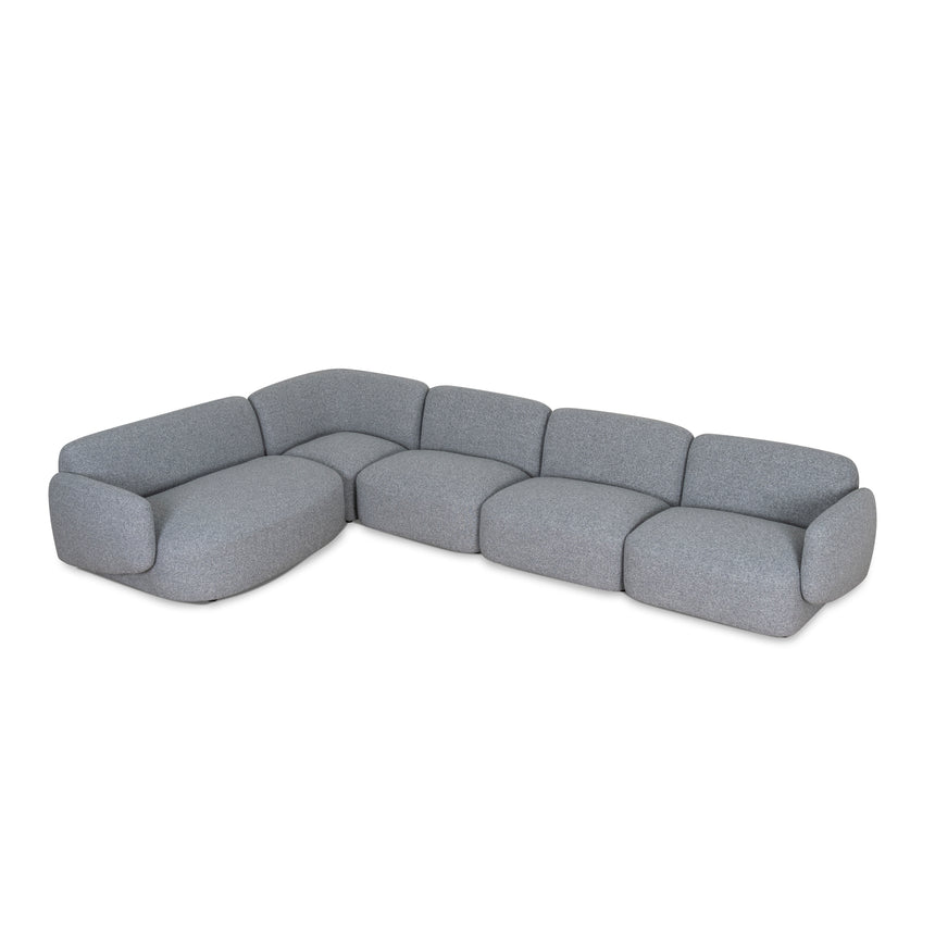 CLC8966-KSO Left Chaise Modular Sofa - Glacier Grey