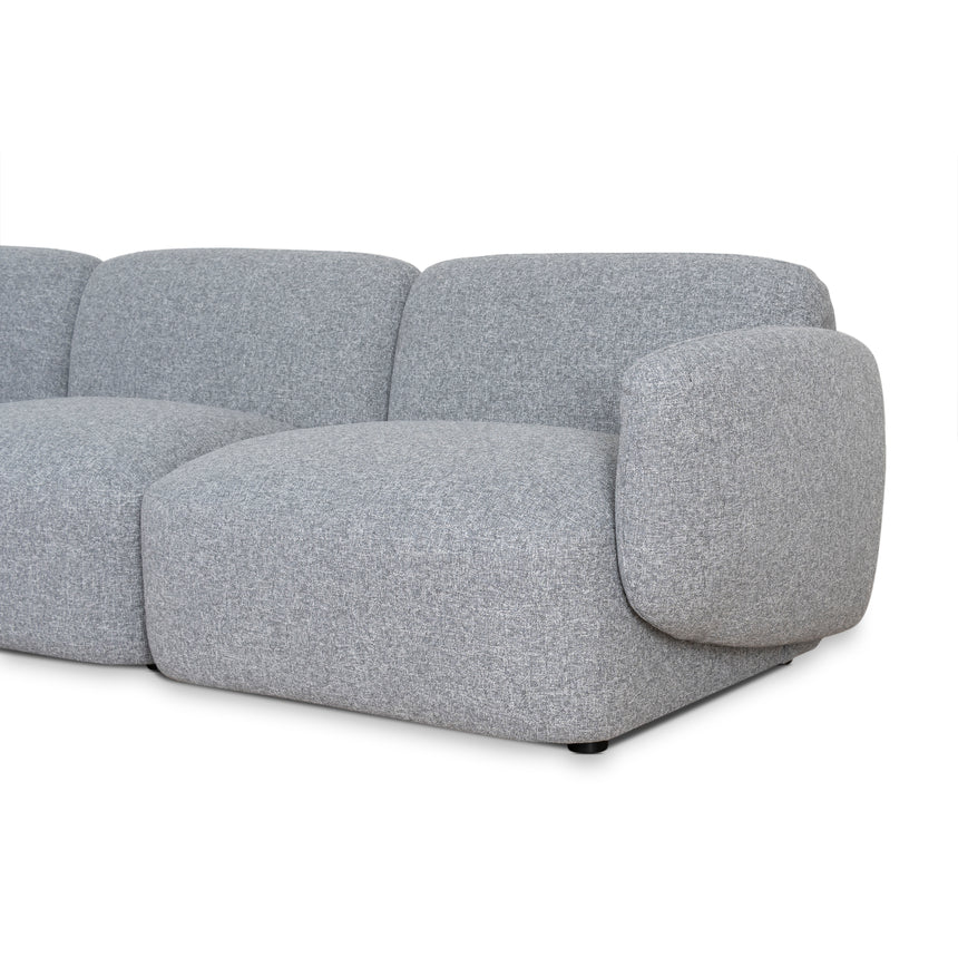 CLC8966-KSO Left Chaise Modular Sofa - Glacier Grey