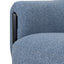 CLC8967-KSO Fabric Armchair - Dark Grey Blue