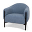 CLC8967-KSO Fabric Armchair - Dark Grey Blue