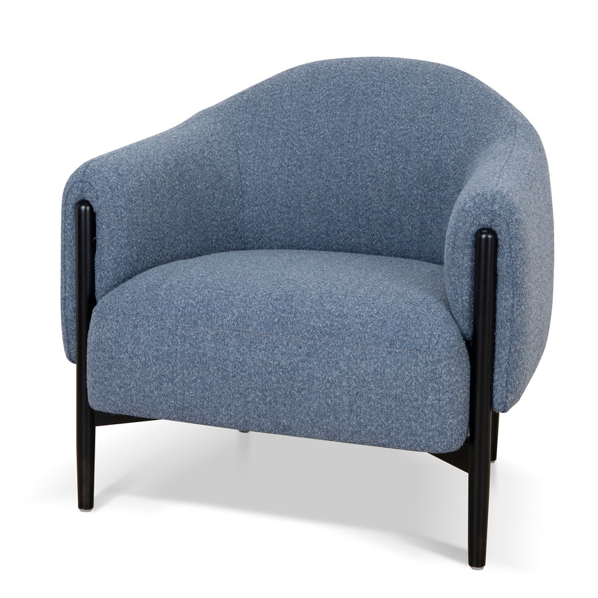 CLC10104-KSO Fabric Armchair - Navy Blue