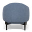 CLC8967-KSO Fabric Armchair - Dark Grey Blue