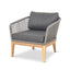 CLS10167-EM 4pcs Outdoor Lounge Set - Grey