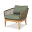 CLS10168-EM 4pcs Outdoor Lounge Set - Royal Stone Green