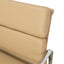 COC10360-YS Low Back Office Chair - Light Brown Leather