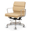 COC10360-YS Low Back Office Chair - Light Brown Leather