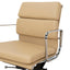 COC10360-YS Low Back Office Chair - Light Brown Leather