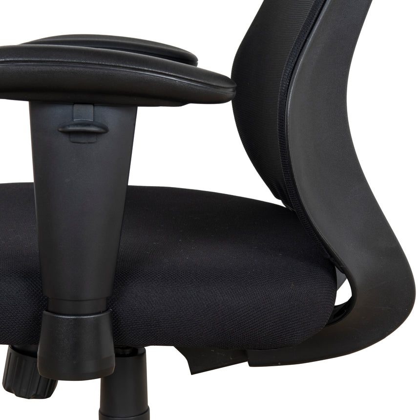 COC6198-LF Office Chair - Full Black