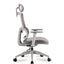 COC8964-UN Mesh Ergonomic Office Chair with Headrest - Grey