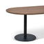 COT8911-SN 3m Oval Meeting Table - Walnut