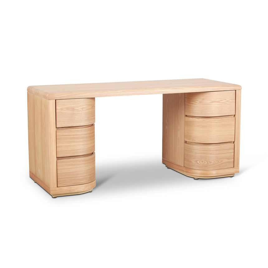 COT8897-CN 1.7m Office Desk - Natural Oak