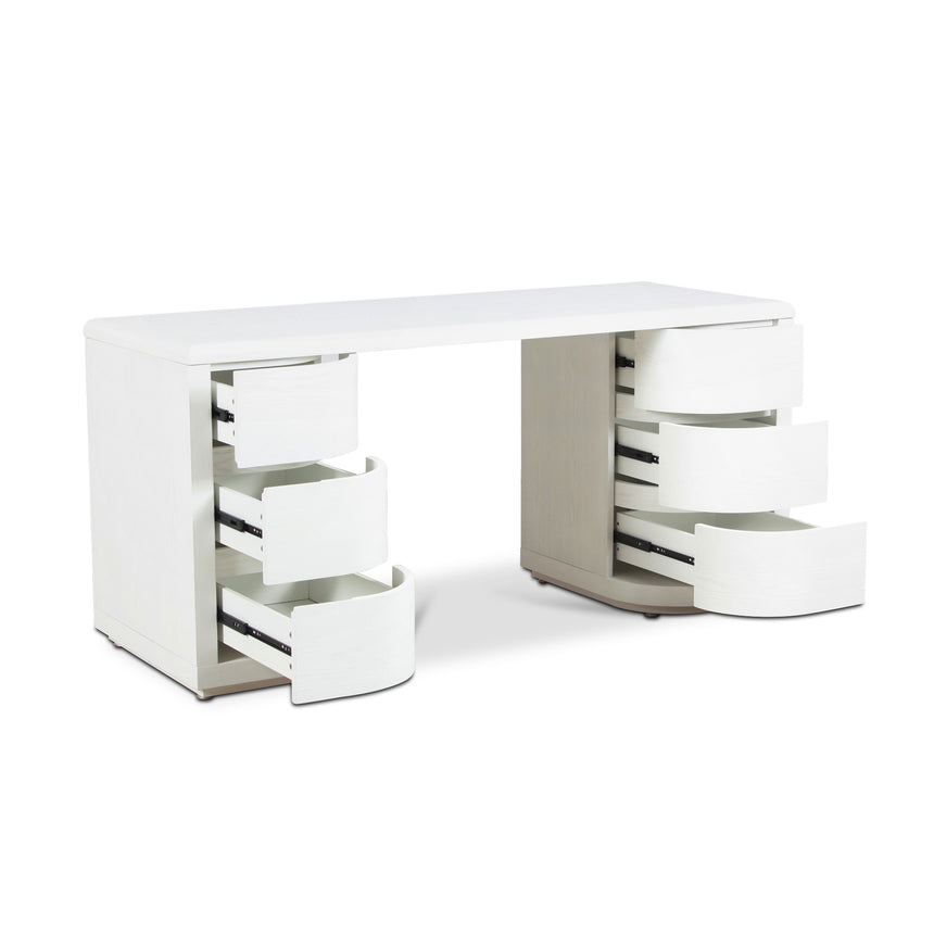 Ex Display - COT8935-DW 1.6m Office Desk - White