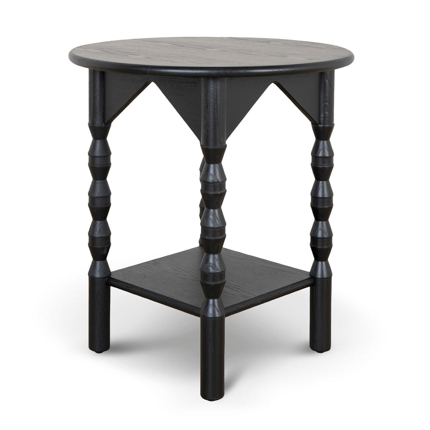 CBS10125-FH Fabric Bar Stool - Full Black