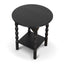 CST10039-NI 52cm Side Table - Full Black