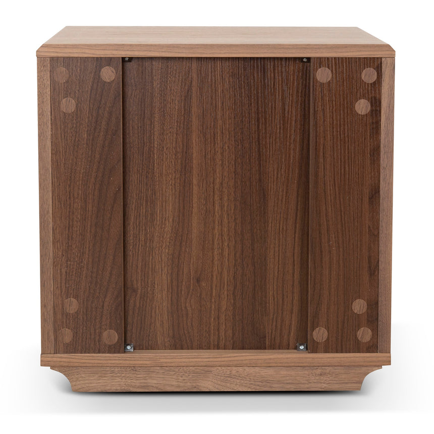 CST10061-DW 50cm Bedside Table - Walnut