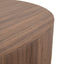 CST10178-DW 49.5cm Round Side Table - Walnut