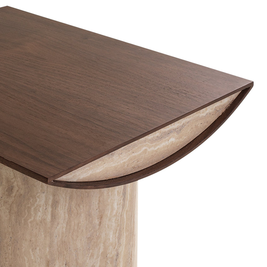 CST10244-IG Side Table - Walnut