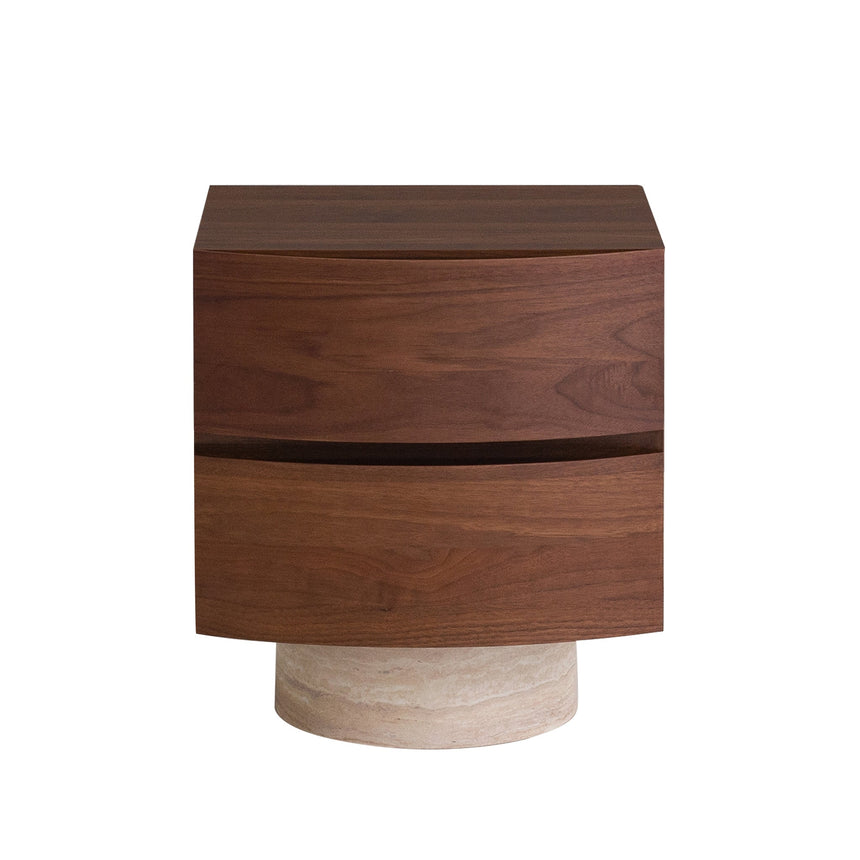 CST10245-IG Bedside Table - Walnut