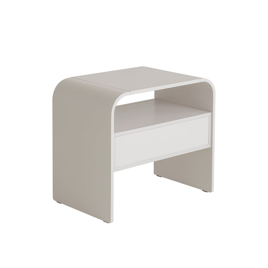 CST10255-IG Bedside Table - Warm Grey